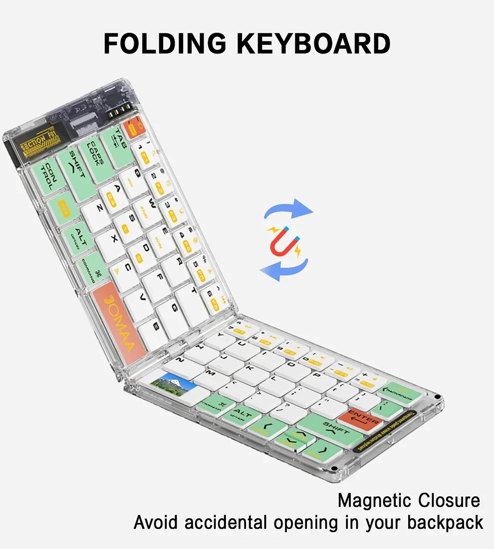 CowLost | product_id-foldable-bluetooth-5-1-wireless-keyboard-rechargeable-mouse-set-portable-full-size |12