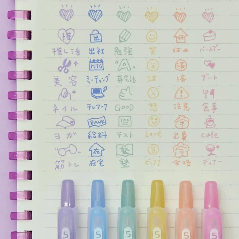 CowLost | product_id-pilot-juice-milky-pastel-gel-pens-0-5mm-retractable-multi-color-smooth-glide-japanese-quality |10