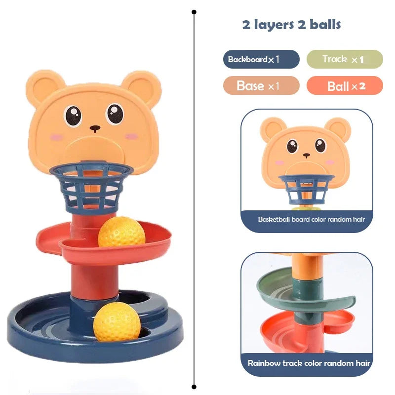 CowLost | product_id-2-7-layers-rolling-ball-track-educational-stacking-toy-for-kids-gift |21