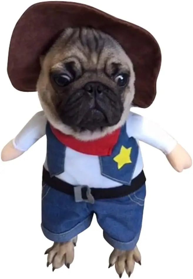CowLost | activewear-pants-funny-pet-dog-and-cat-cowboy-costume |14