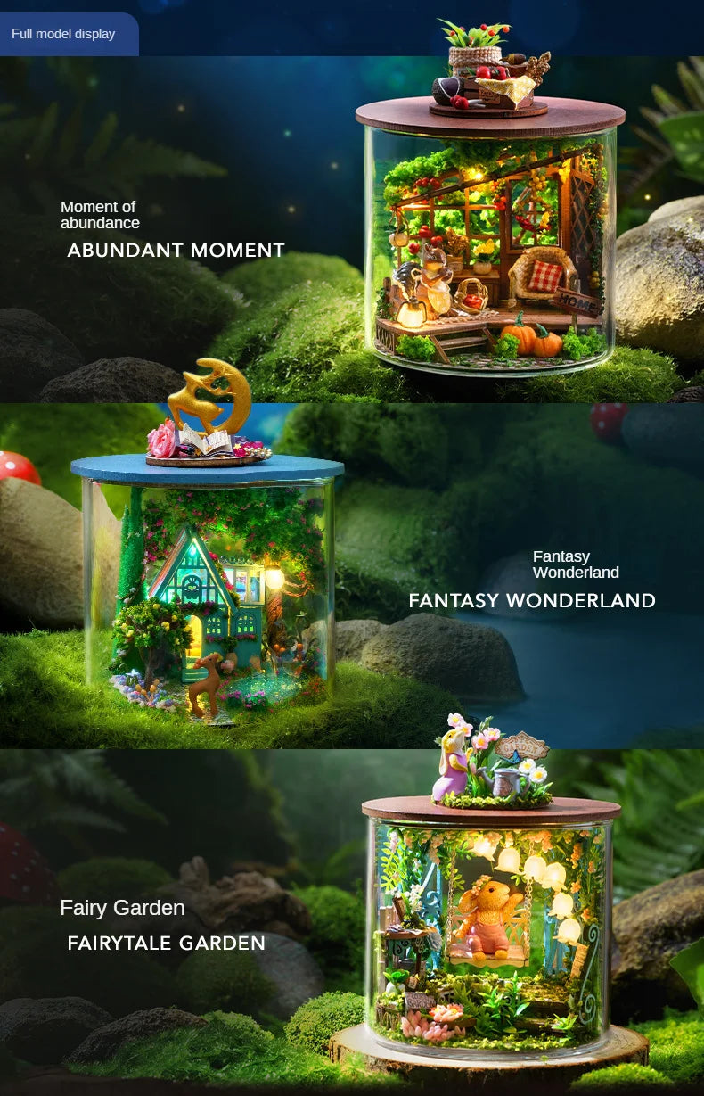 CowLost | product_id-dream-bottle-series-diy-3d-mini-house-model-kit-handcrafted-architectural-decor-unique-gift |9