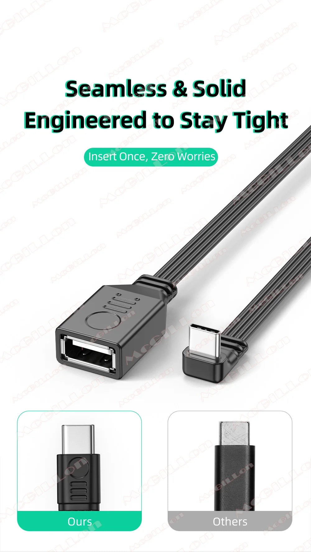 CowLost | product_id-flat-type-c-to-otg-usb-2-0-adapter-cable-90-male-to-female-for-phones-tablets-computers |10