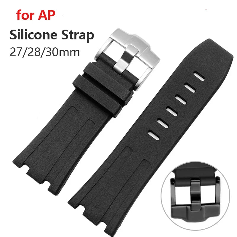 CowLost | product_id-silicone-waterproof-replacement-watchband-for-ap-royal-oak-offshore-27-28-30mm-sports-strap |1