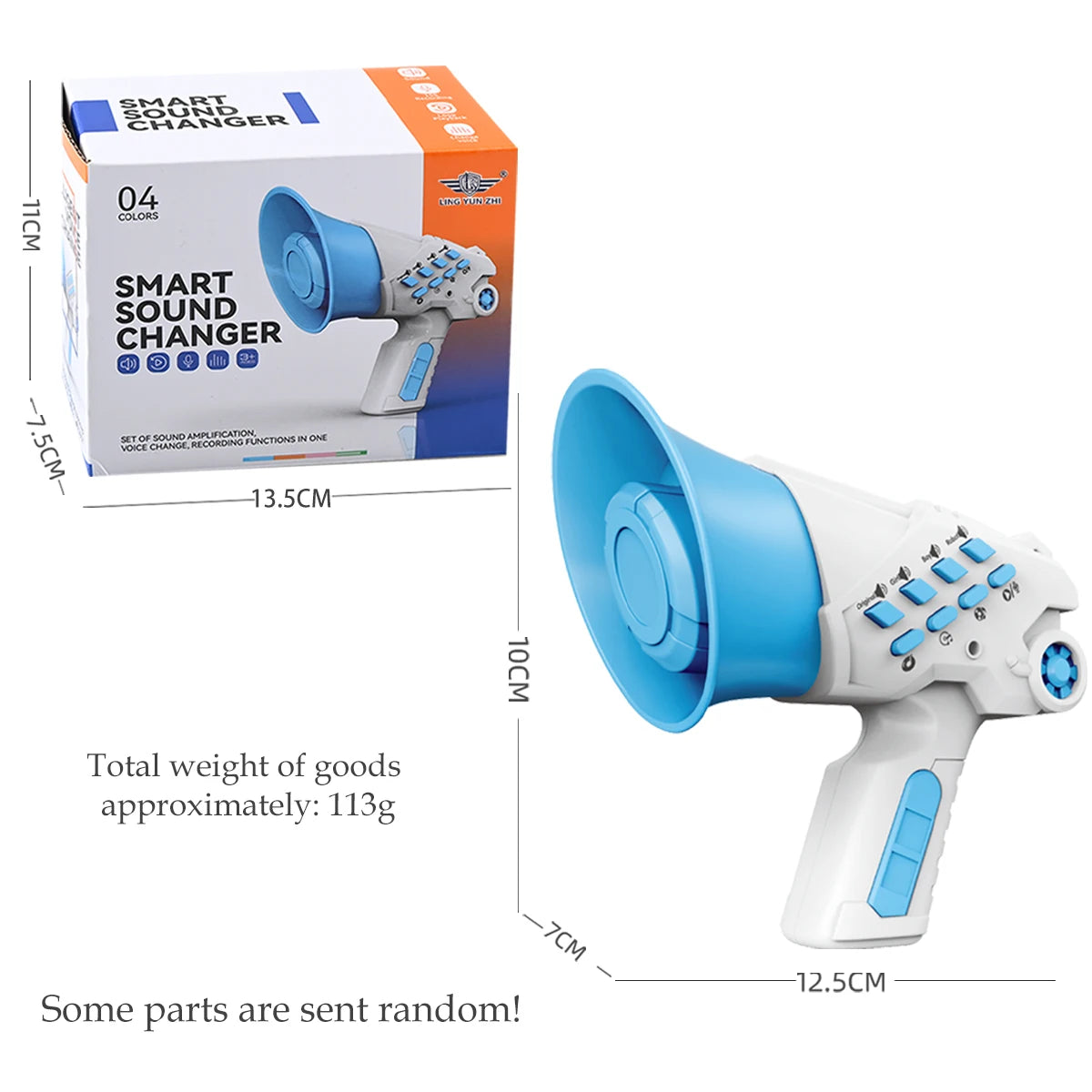 CowLost | product_id-voice-changer-megaphone-speaker-portable-handheld-loudspeaker-toy |6