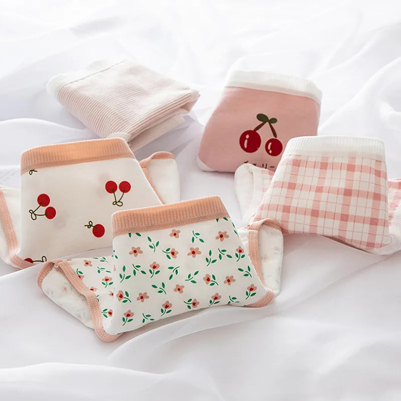 CowLost | product_id-ollymurscn-women-low-waist-cotton-briefs-cherry-print-m-xl |4