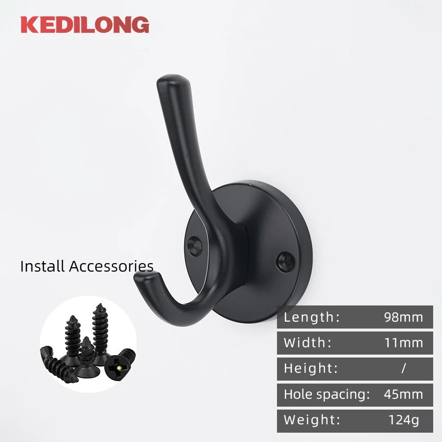 CowLost | modern-minimalist-zinc-alloy-black-clothes-hook-furniture |35