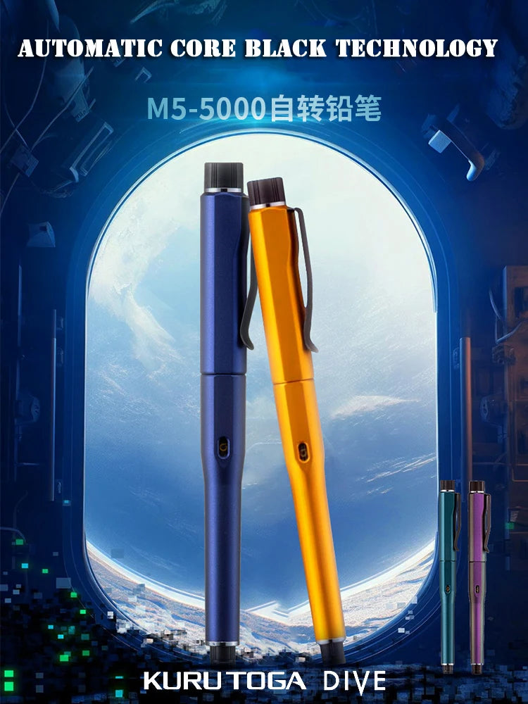 CowLost | product_id-uni-kurutoga-m5-5000-mechanical-pencil-0-5mm-hb-high-end-rotation-core-black-technology |1
