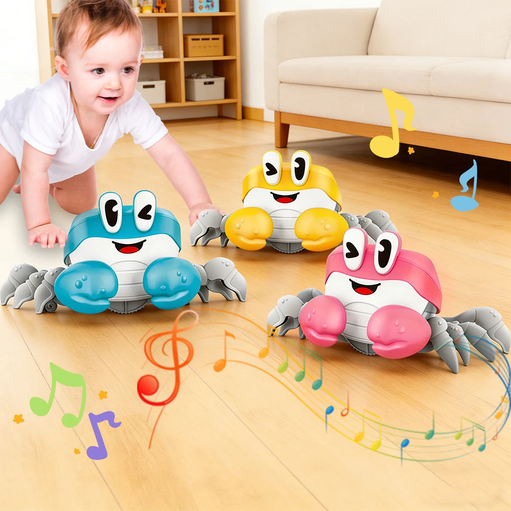 CowLost | product_id-electric-musical-dancing-cartoon-crab-toy-for-kids-interactive-gift |1