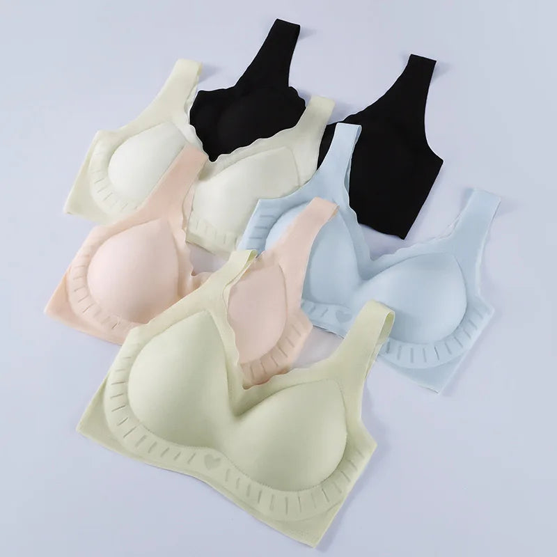CowLost | product_id-ultra-thin-wireless-seamless-push-up-bandeau-bra-with-elegant-back-for-women |2