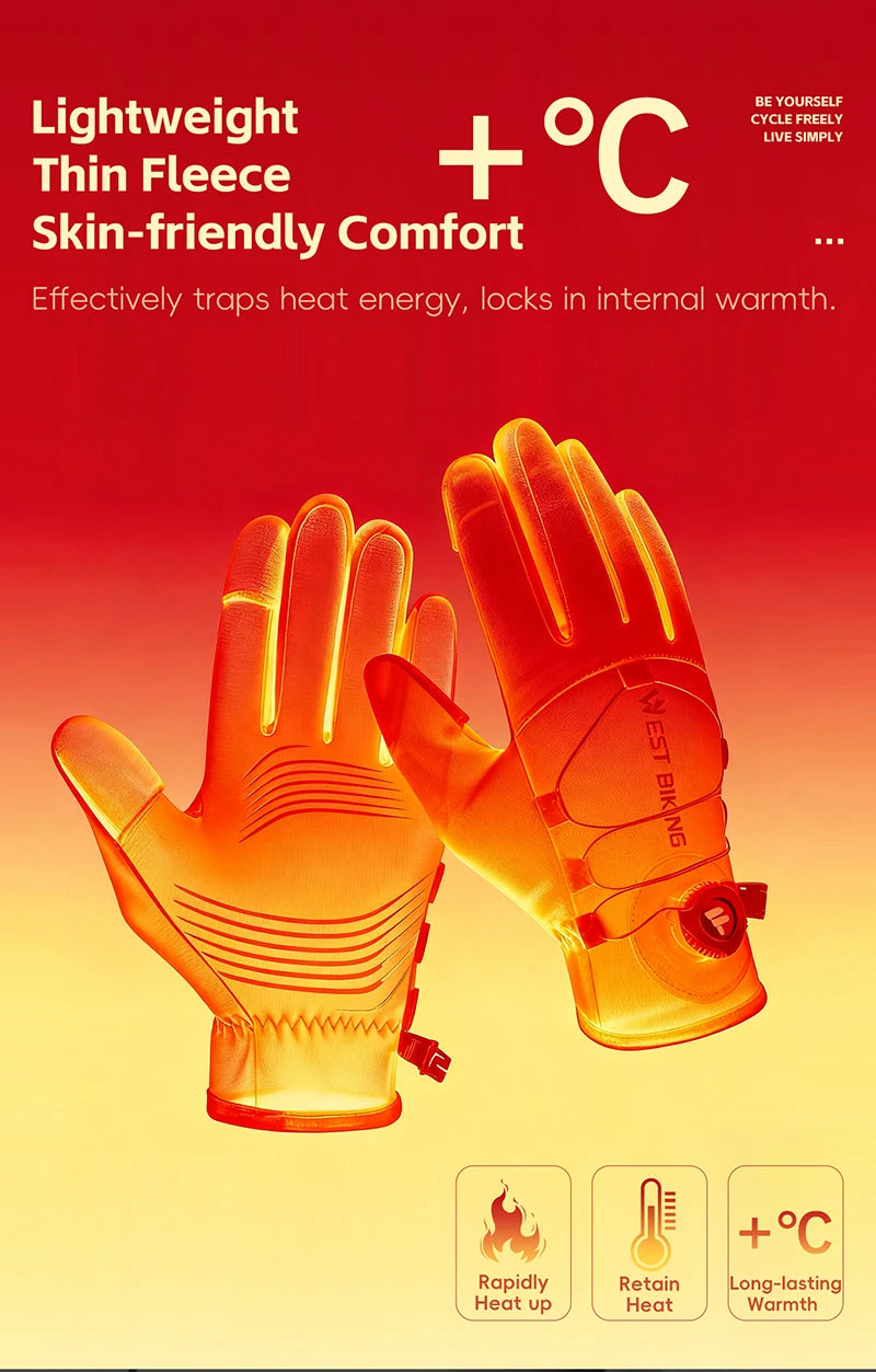 CowLost | west-biking-self-locking-bike-gloves-winter-fleece-thermal-cycling-gloves-with-rotating-buckle-waterproof-mtb-motorcycle-gloves |12