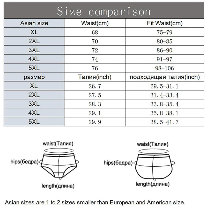 CowLost | men-solid-cotton-briefs-panties-plus-size-xl-5xl-underwear-briefs |6