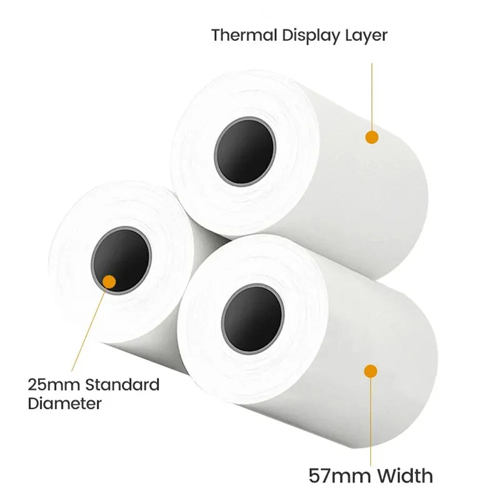 CowLost | hd-mini-portable-printer-thermal-paper-universal-57mm |8