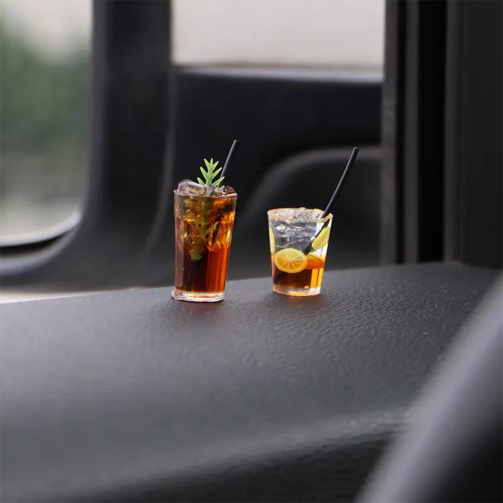 CowLost | product_id-funny-mini-drink-cup-car-ornament-iced-americano-tea-console-decoration-gift |9
