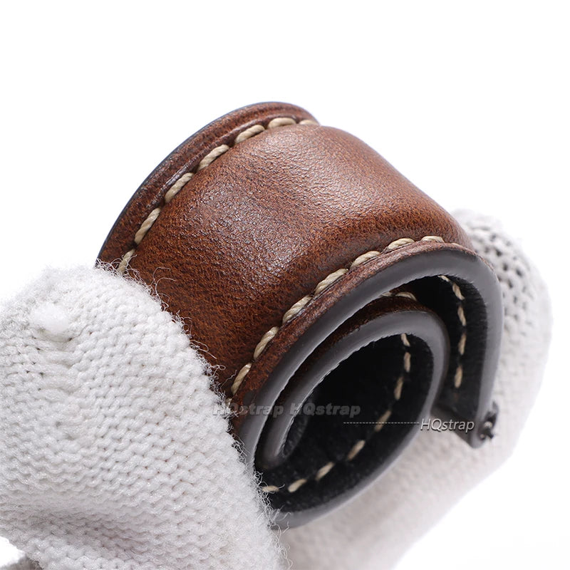 CowLost | bracelets-product_id-vintage-oil-wax-cowhide-leather-watch-strap-18-22mm-quick-release-pin-buckle-bracelet |10