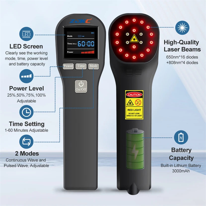 CowLost | low-level-laser-therapy-machine-650nm-808nm-cold-laser-treatement-for-joint-pain-sciatica |6