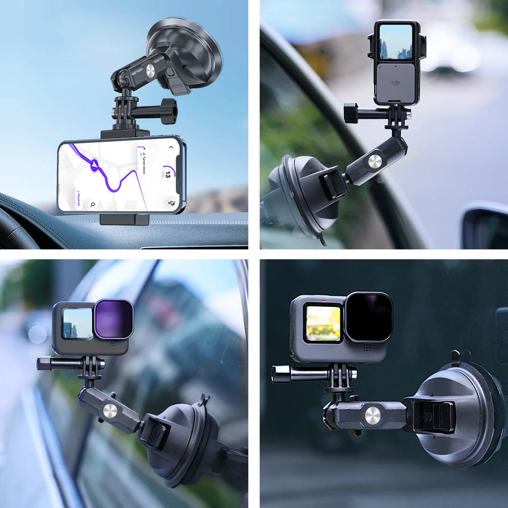 CowLost | telesin-car-phone-action-camera-holder-suction-cup-360-adjustable |4