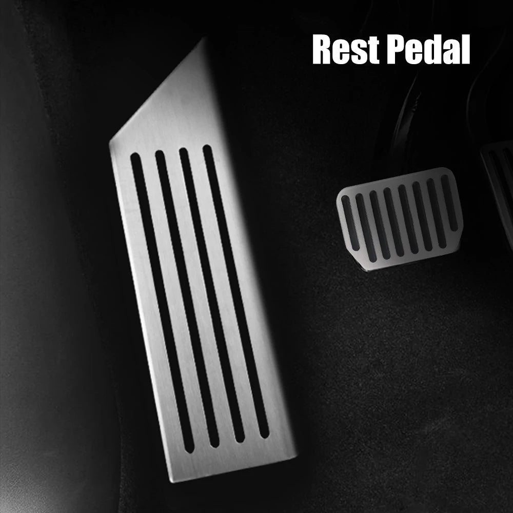 CowLost | product_id-aluminum-alloy-brake-pedal-with-rubber-cover-for-tesla-model-3-and-model-y-interior |2