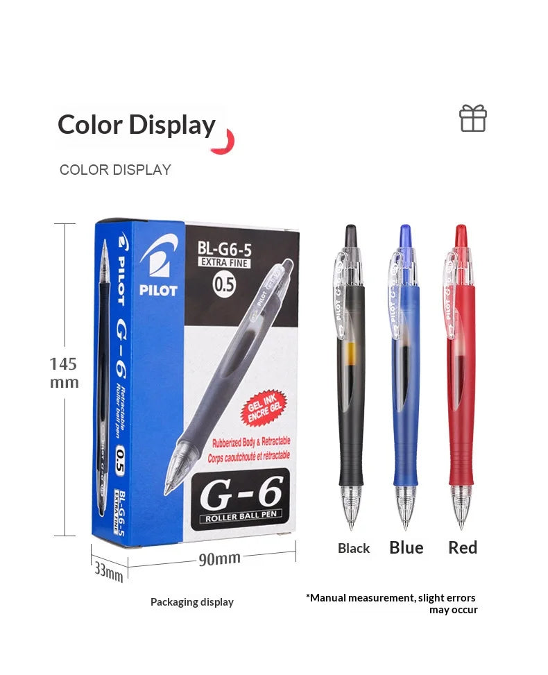 CowLost | product_id-pilot-g-6-0-5mm-gel-pen-with-comfort-grip-black-red-blue-ink-smooth-writing-needle-point |19