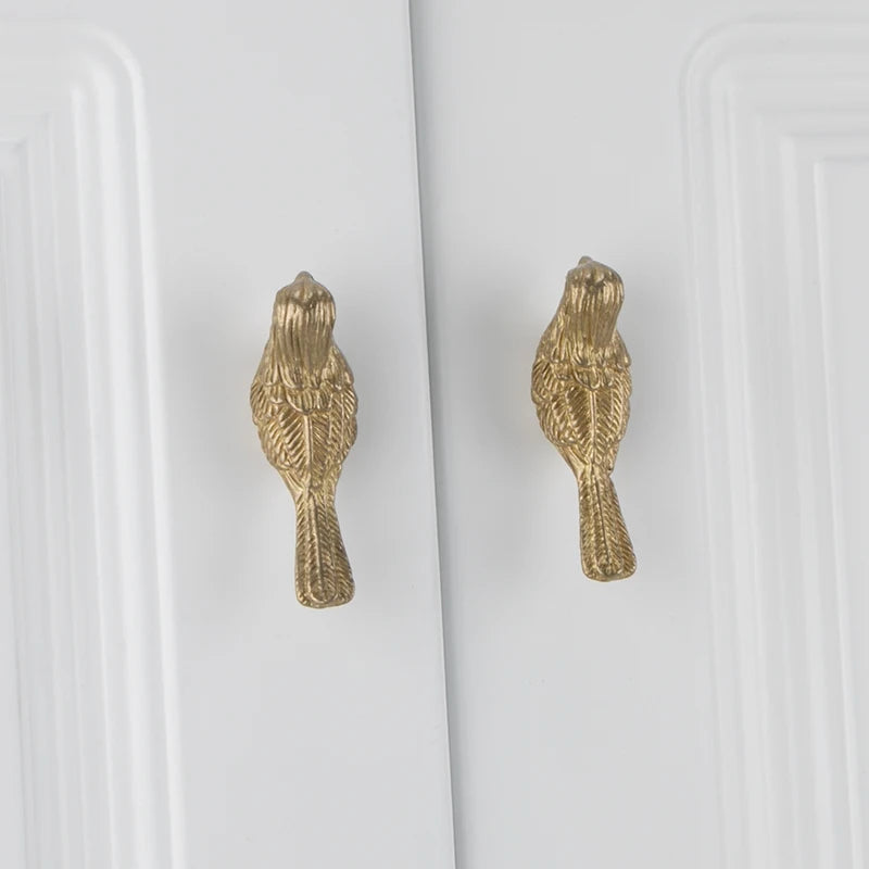 CowLost | kedlo-solid-brass-european-luxury-bird-drawer-knob-furniture |8