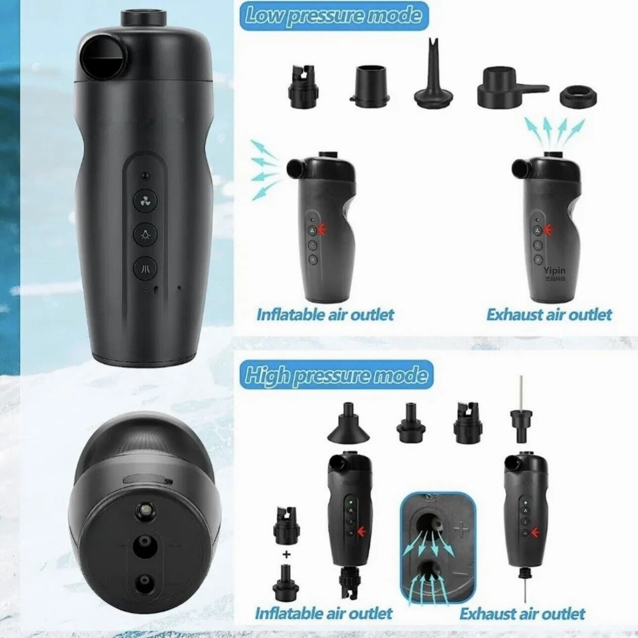CowLost | product_id-rechargeable-wireless-electric-air-pump-for-camping-paddle-boards-pool-toys-and-tires |5