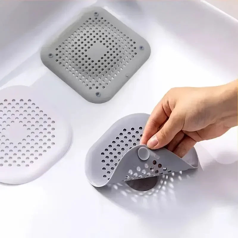 CowLost | product_id-silicone-drain-stopper-hair-catcher-sink-strainer-for-kitchen-bathroom |1