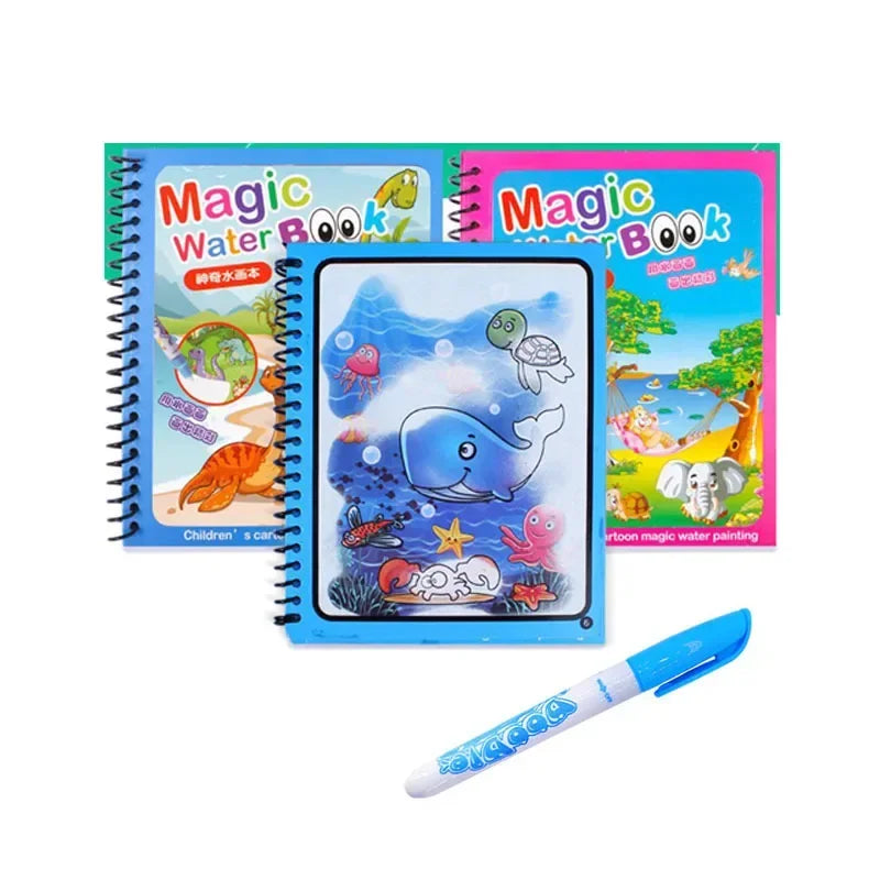CowLost | product_id-childrens-magical-water-drawing-book-with-pen-montessori-early-education-toy-gift |8