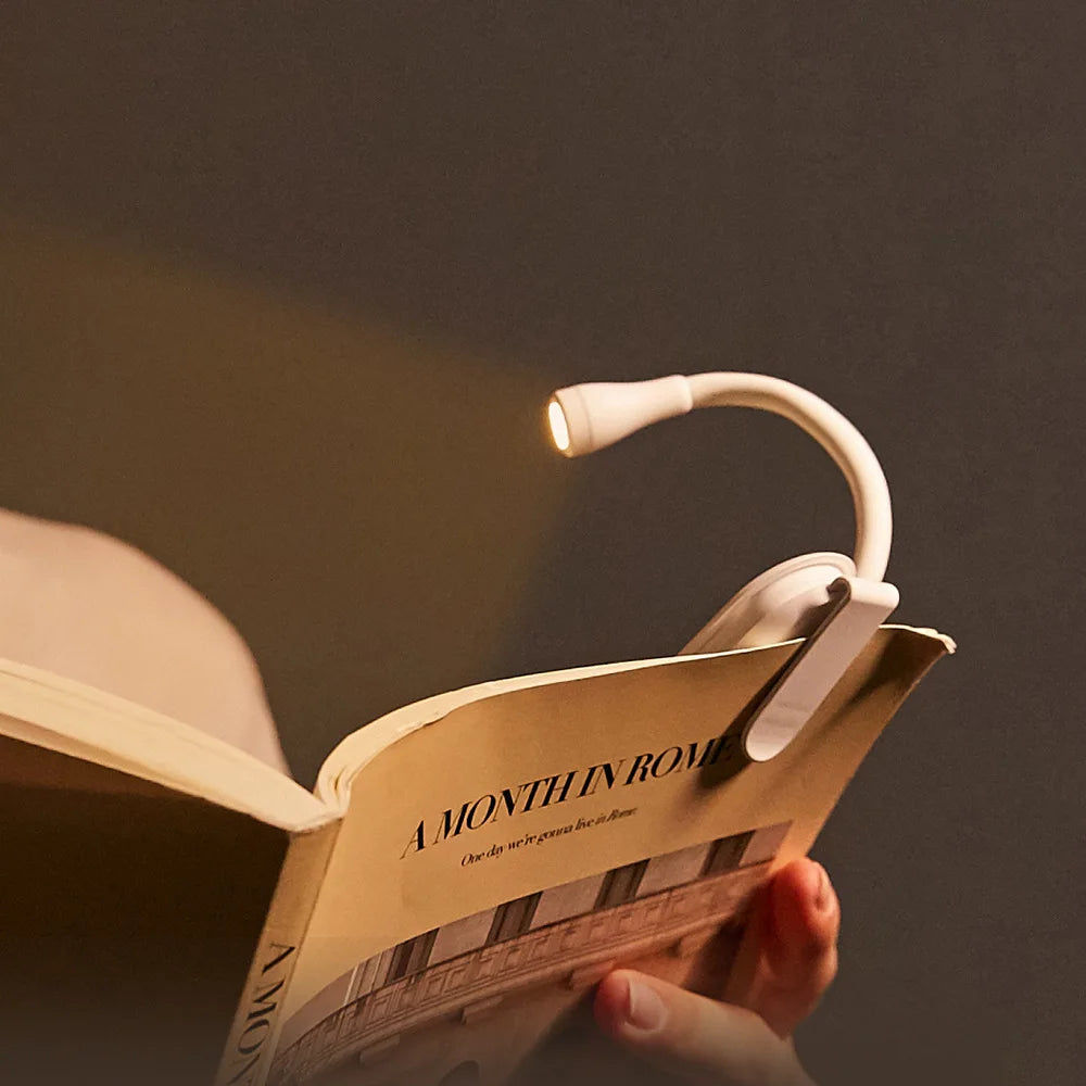 CowLost | product_id-mini-rechargeable-3-color-led-book-light-with-adjustable-clip-and-360-flip-eye-protection |1