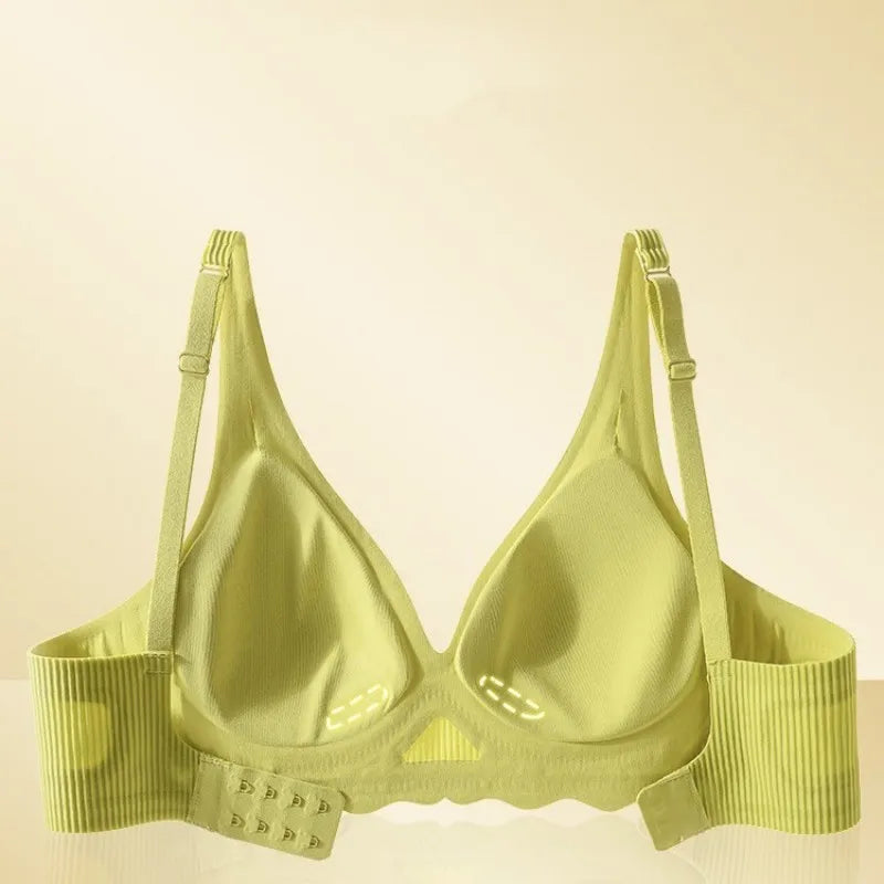 CowLost | product_id-seamless-wire-free-push-up-3-4-cup-padded-bra-for-women-comfortable-support |6