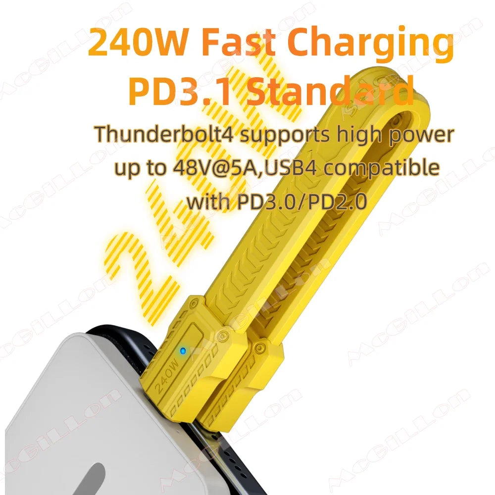 CowLost | product_id-keychain-usb4-80gbps-240w-5a-usb-c-to-usb-c-cable-for-iphone-16-15-macbook-thunderbolt-4-8k-60hz |2