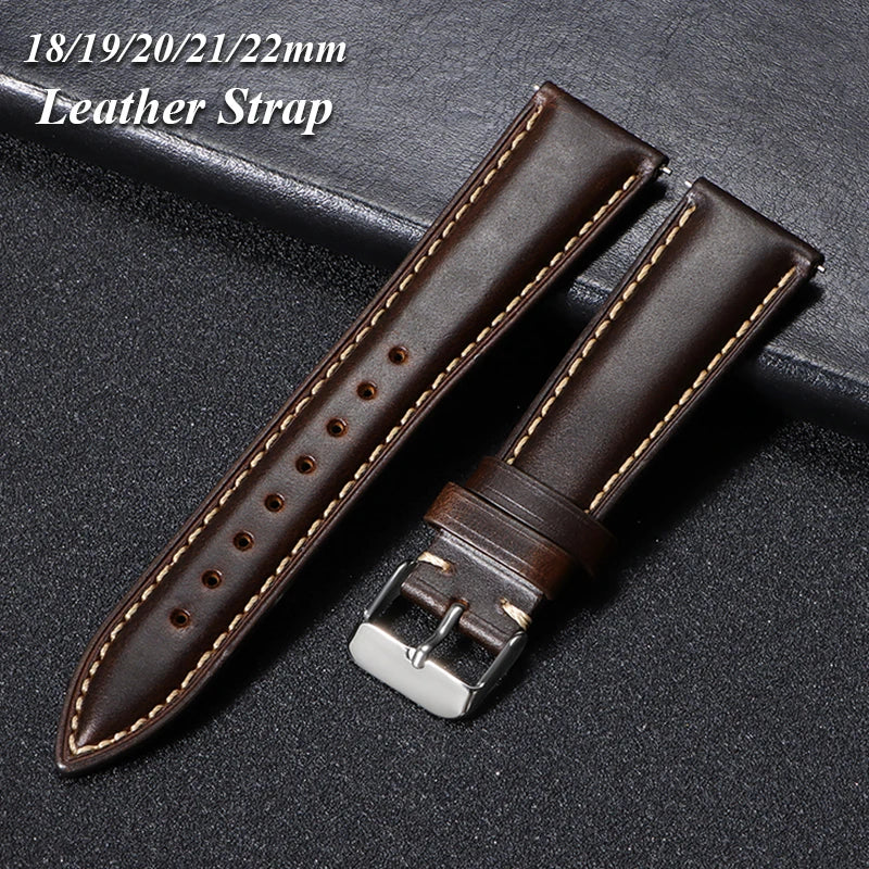 CowLost | watch-bands-product_id-vintage-oil-wax-leather-quick-release-watch-strap-18-22mm-universal-cowhide-band |1