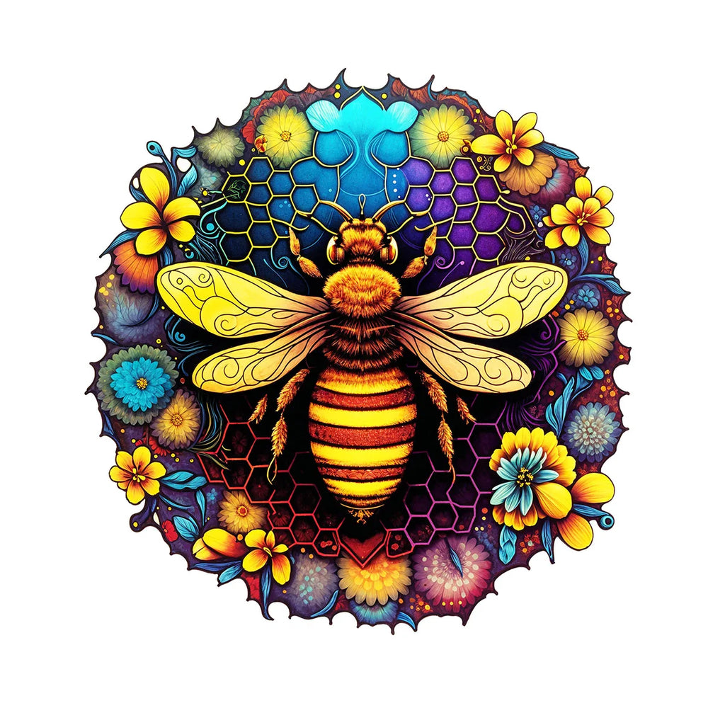 CowLost | product_id-3d-wood-bee-puzzle-challenging-irregular-design-intellectual-toy-gift |1