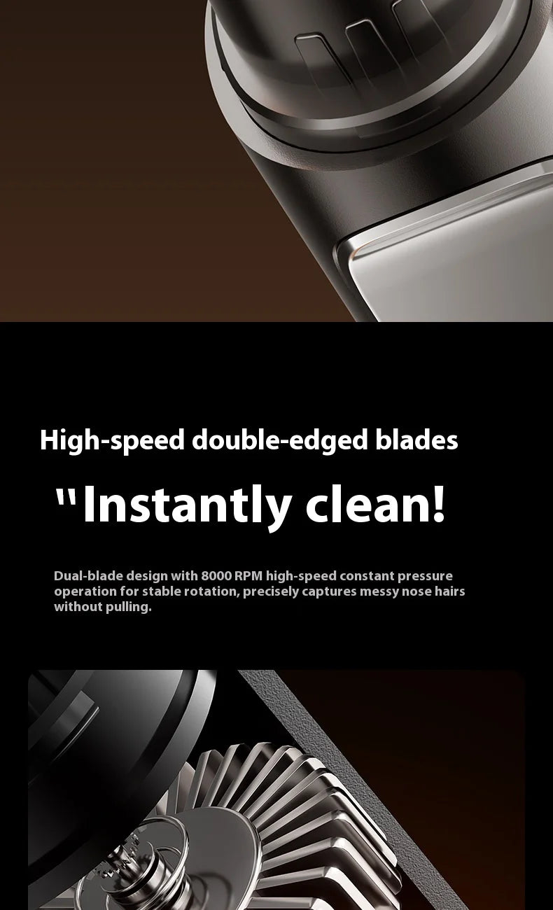 CowLost | product_id-rechargeable-electric-nose-hair-trimmer-for-men-precise-waterproof-grooming-tool |8