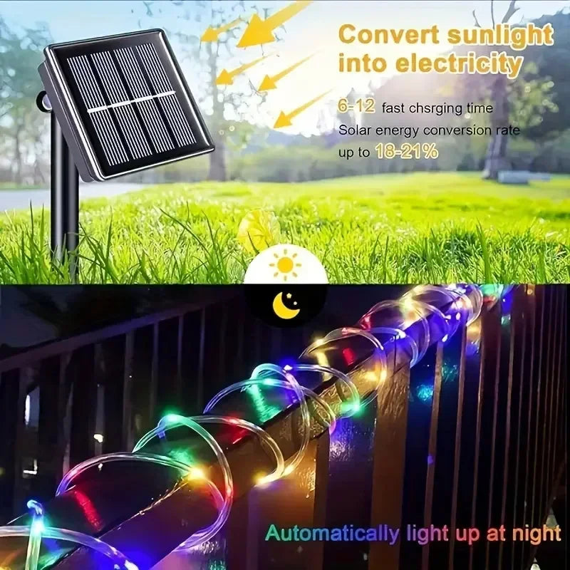 CowLost | light-ropes-strings-product_id-waterproof-led-solar-tube-string-lights-for-outdoor-garden-and-holiday-decoration |2