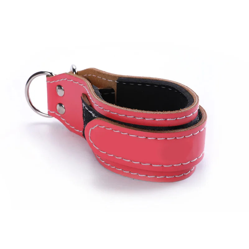 CowLost | sporting-goods-adjustable-leather-ankle-strap-cuffs-for-cable-machine-attachment |9