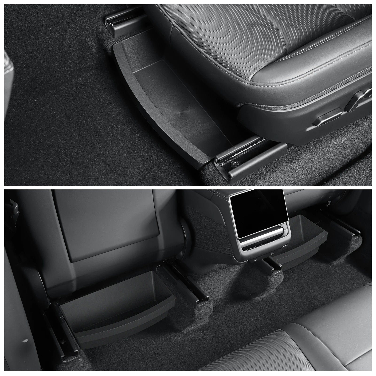 CowLost | for-tesla-model-y-juniper-launch-2025-under-seat-storage-box |4