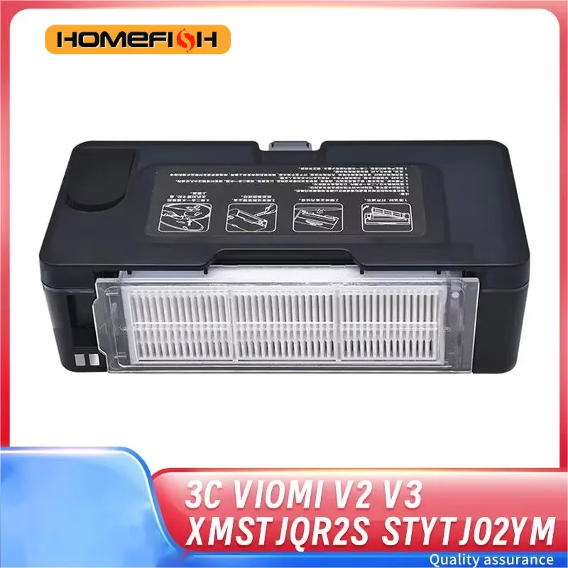 CowLost | product_id-homefish-2-in-1-water-tank-and-dust-box-replacement-for-robot-vacuum-mop-2s-3c-viomi-v2-v3 |1