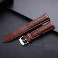 Leather Watch Band Crocodile Texture 12-22mm Wristband Accessories