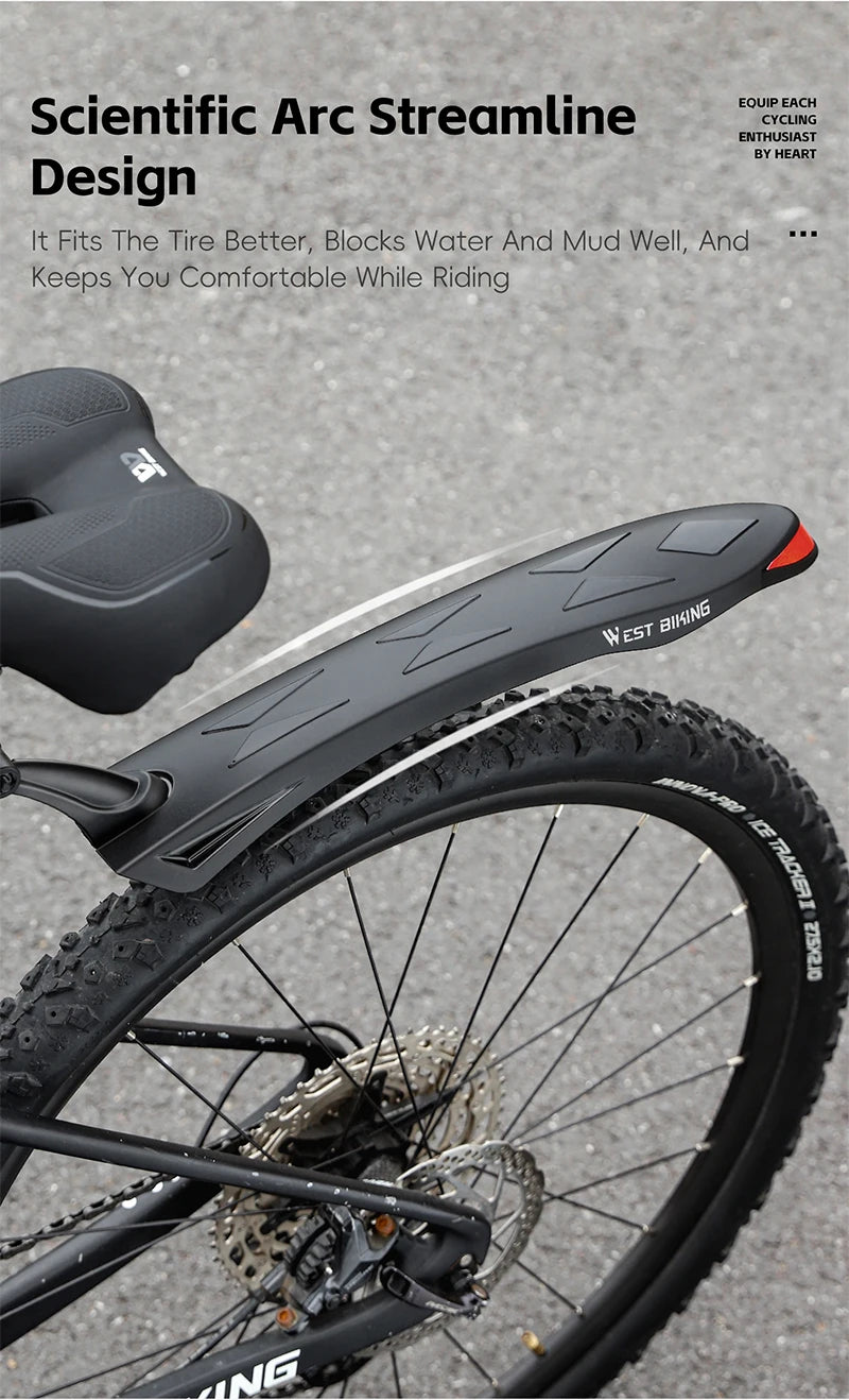 CowLost | sporting-goods-west-biking-reflective-high-toughness-bicycle-fender-for-26-27-5-inch-mtb |10