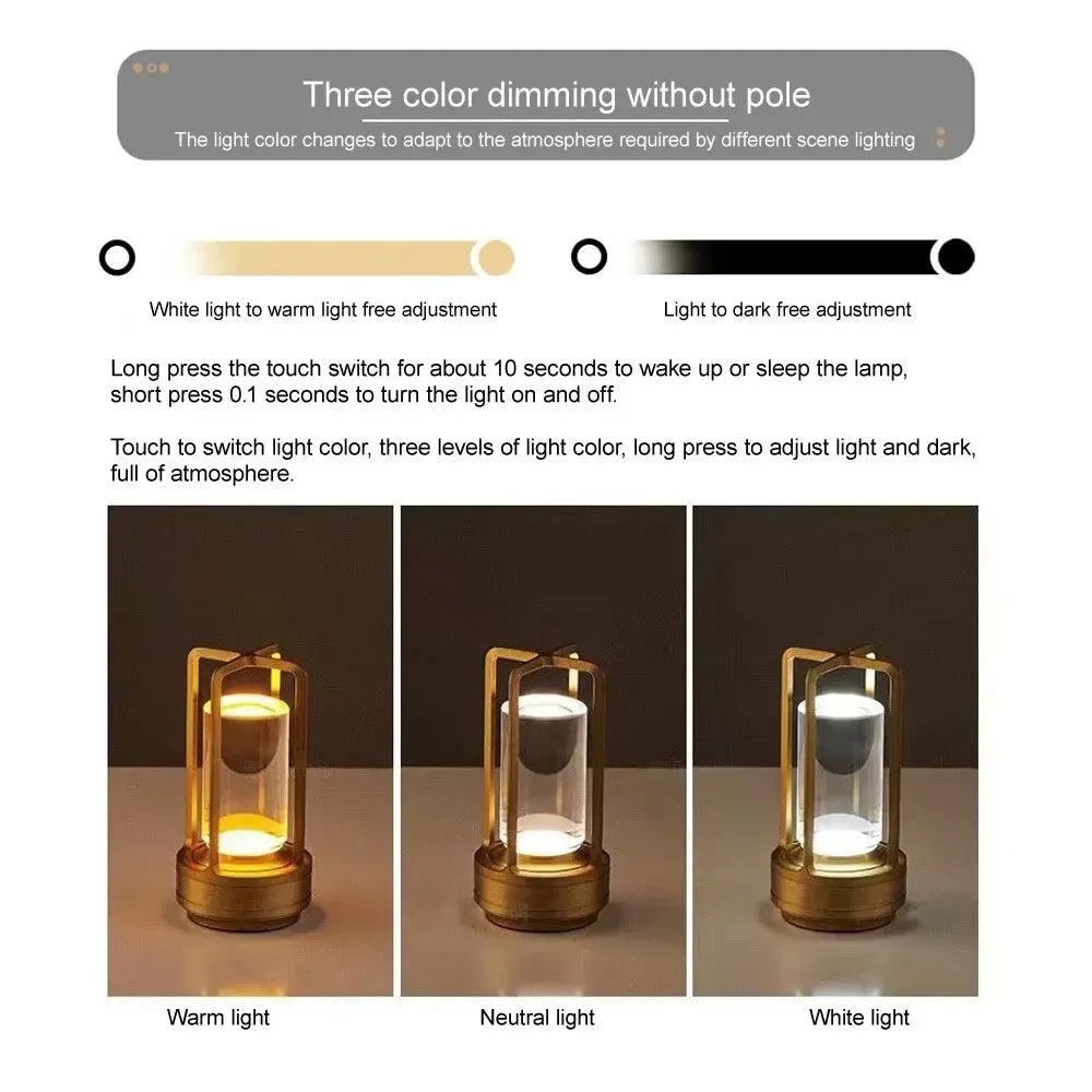 CowLost | product_id-rechargeable-dimmable-led-cordless-table-lamp-for-camping-outdoor-use |10