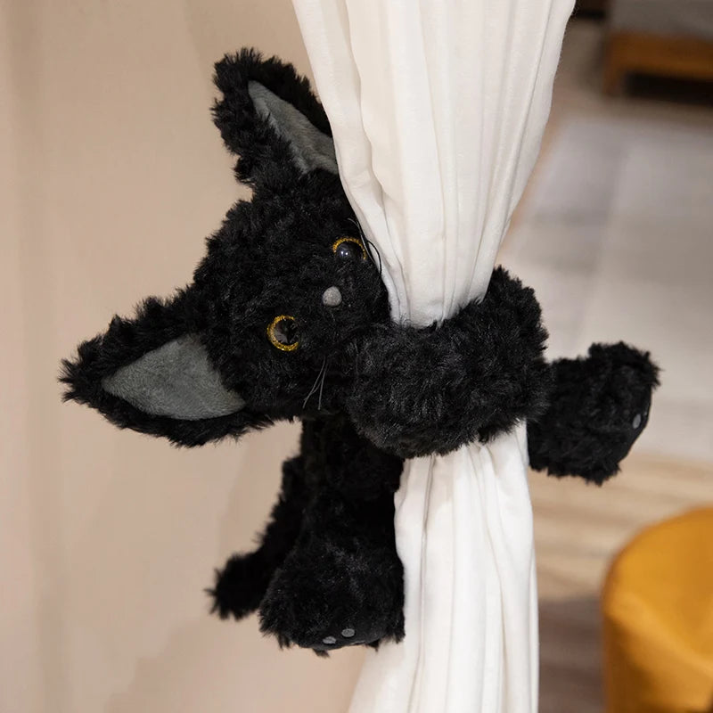 CowLost | fencing-barriers-devon-rex-plush-toy-german-curly-cat-soft-stuffed-doll |13