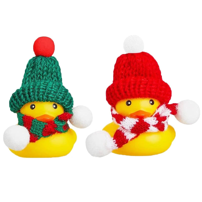 CowLost | product_id-2-pack-yellow-rubber-duck-christmas-car-dashboard-ornaments |12