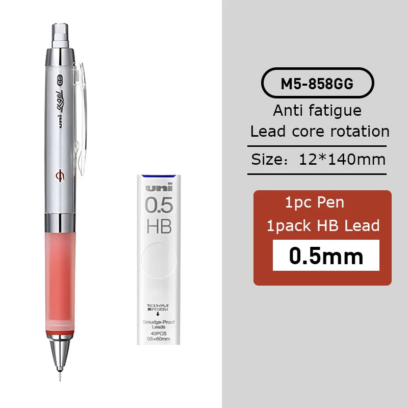 CowLost | product_id-japanese-uni-m5-858gg-kuru-toga-0-5mm-mechanical-pencil-soft-grip-smooth-writing |19