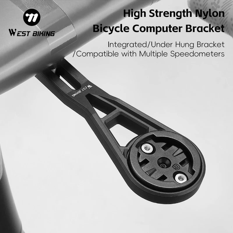 CowLost | west-biking-bicycle-computer-bracket-integrated-molding-bike-light-holder-for-garmin-bryton-bracket-mtb-road-bike-accessories |1
