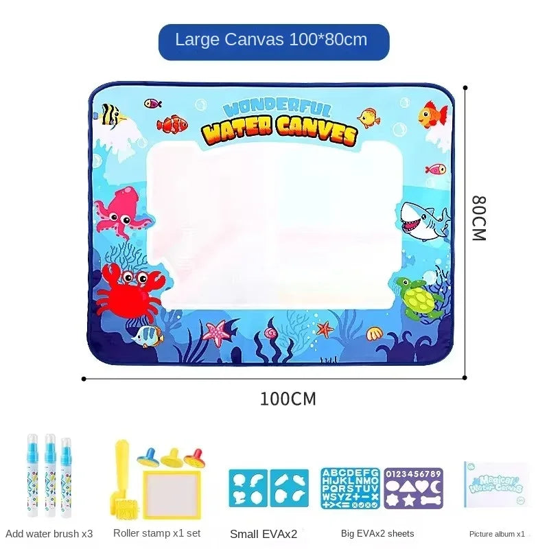 CowLost | product_id-150x100cm-magic-water-canvas-reusable-drawing-board-kids-toy-gift |24