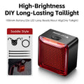 CowLost | sporting-goods-west-biking-diy-pixel-rear-bicycle-taillight-1100mah-long-battery-life |26