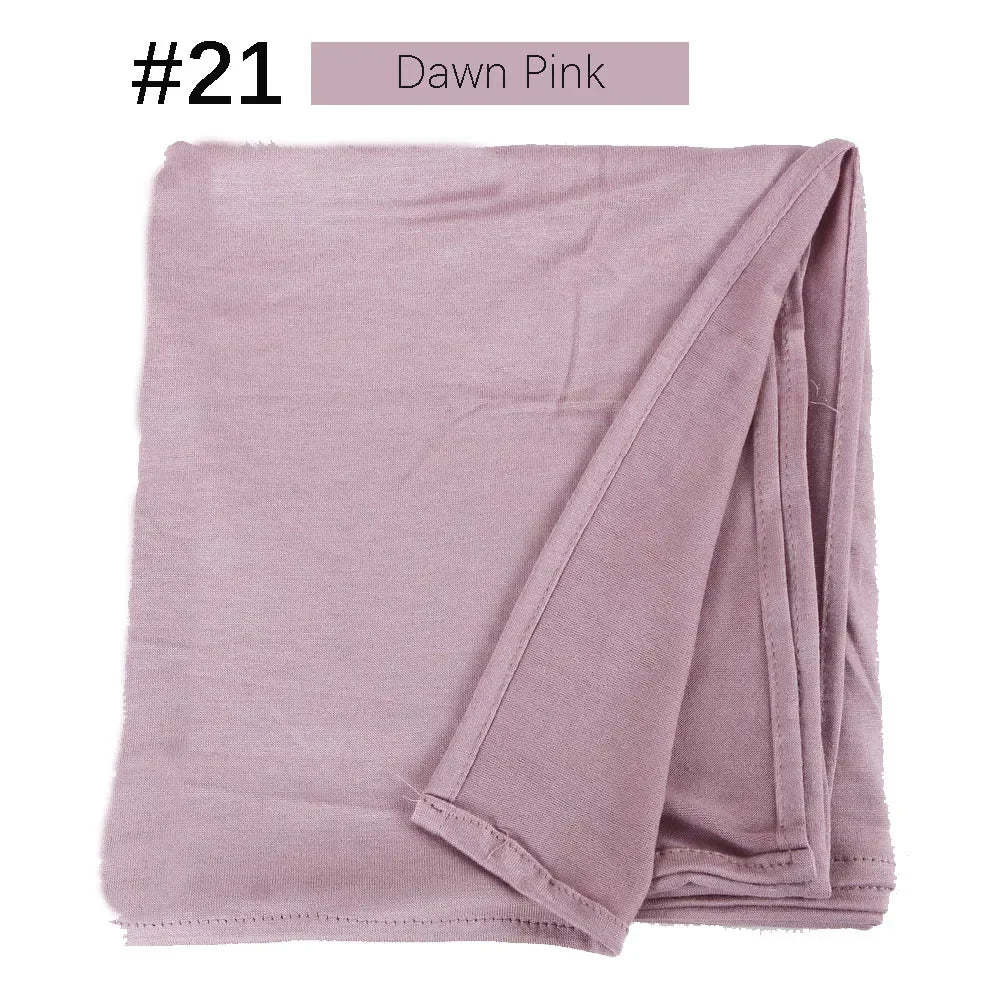CowLost | muslim-women-stretchy-jersey-hijab-plain-cotton |52
