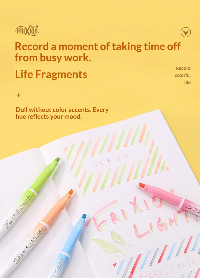 CowLost | product_id-pilot-sw-fl-erasable-fluorescent-marker-with-temperature-controlled-disappearing-ink-for-journaling-notes |11