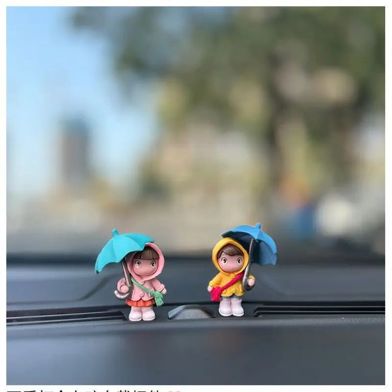 CowLost | decor-product_id-cute-umbrella-couple-car-interior-decoration-for-rearview-mirror-or-dashboard |3