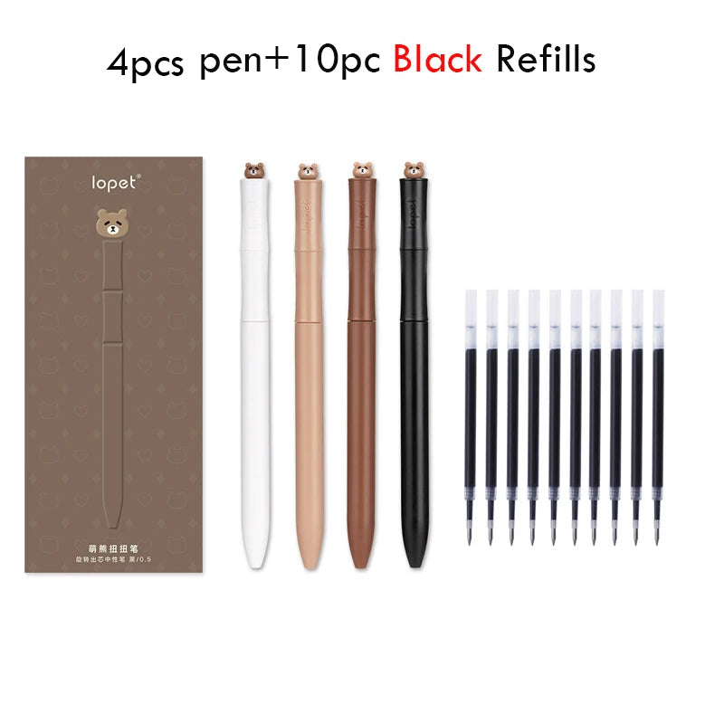CowLost | product_id-lopet-kawaii-panda-twist-0-5mm-gel-pen-with-spinning-core-black-ink |16