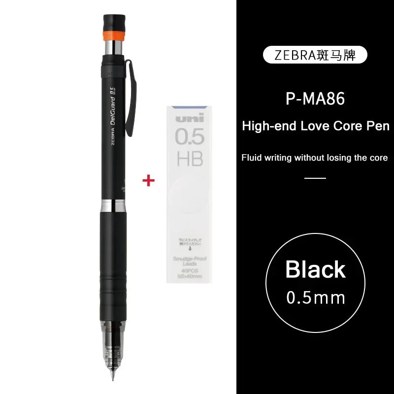 CowLost | product_id-zebra-delguard-ma86-0-5mm-mechanical-pencil-with-metal-grip-and-break-resistant-lead |32